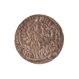 Szelag forgery from the period; forgeries. Obverse: Prussian eagle, on its chest a monogram