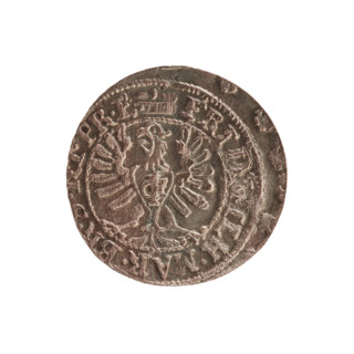 szelag; eagles; cross (iconographic); Frederick William I Hohenzollern (Great Elector of