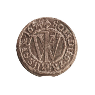 szelag; eagles; cross (iconographic); Frederick William I Hohenzollern (Great Elector of
