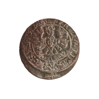 szelag, Section of Coins of Lands Associated with Poland, eagles, cross (iconographic), Frederick