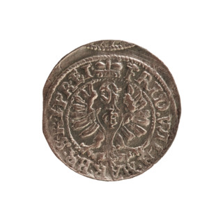 szelag; eagles; cross (iconographic); Frederick William I Hohenzollern (Great Elector of