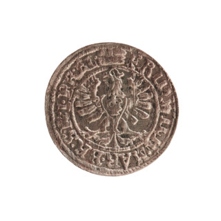 szelag, Melchior, Christoph (fl. 1646–1656). Obverse: Prussian eagle with on its chest a monogram