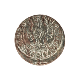 szelag; eagles; cross (iconographic); Frederick William I Hohenzollern (Great Elector of