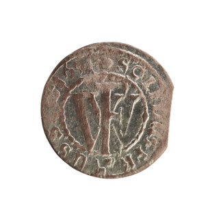 szelag; eagles; cross (iconographic); Frederick William I Hohenzollern (Great Elector of