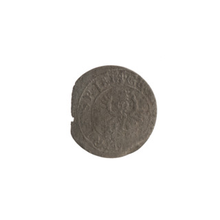 szelag, 1628, Königsberg, Ducal Prussia (1525–1701); Obv.: Prussian eagle with a crowned letter S
