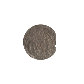 szelag, Prussian coin (solidus), 1628, Königsberg, Ducal Prussia (1525–1701). Obverse: Prussian