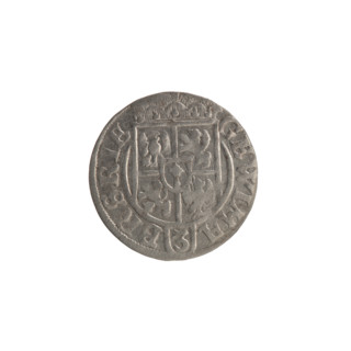 One-and-a-half coin, Ernest Pfahler; silver coin (1625) from Ducal Prussia (Königsberg). Obverse: