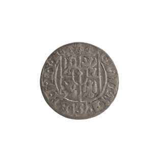 one-and-a-half, Ernest Pfahler, the Wislica hoard (numism.), regal orb (iconographic), cross