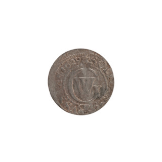 szelag by Ernest Pfahler, 1629. Silver coin (diameter 16.3 mm, weight 0.65 g, axis 0°). Obverse:
