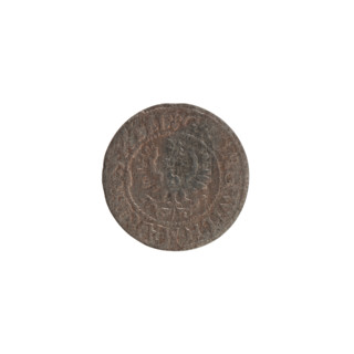 szelag by Ernest Pfahler, from the Wislica hoard; 1629. Silver coin (szelag), Ducal Prussia