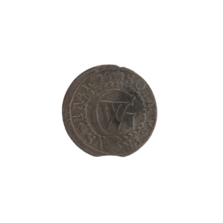 szelag, the hoard from Wislica (numism.), eagles, Hohenzollern (coat of arms), rosettes. Obv.