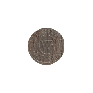 szelag by Ernest Pfahler, from the Wislica hoard (numism). George William Hohenzollern (Elector of