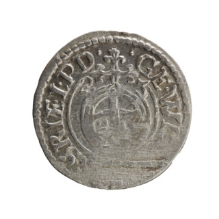 one and a half, Pfahler, Ernest, cross (iconographic), George William Hohenzollern (Elector of