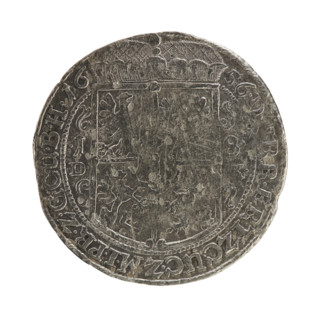 Obv. Bust facing right in mitre and electoral mantle. In the right hand a sceptre, the left resting
