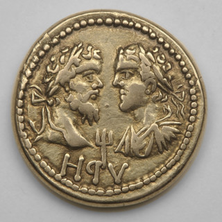 electron stater, Sauromates II (172–211). Obverse: bust of Sauromates II in diadem and drapery