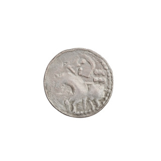 Denarius (royal type) of Boleslaw II the Bold (King of Poland; 1058–1079), princely type with