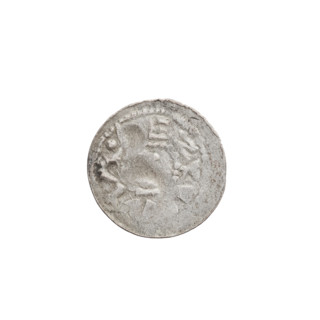 Denarius (royal type), Boleslaw II the Bold (King of Poland; 1058–1079), princely type; motifs:
