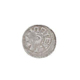 Denarius (princely type) of Boleslaw II the Bold (King of Poland; 1058–1079). Princely type with