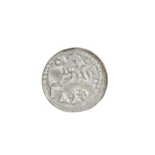 Denarius (princely type) of Boleslaw II the Bold (King of Poland, 1058–1079). Princely type with