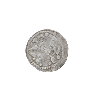 Denarius (princely type) of Boleslaw II the Bold (King of Poland, reign 1058–1079); princely type