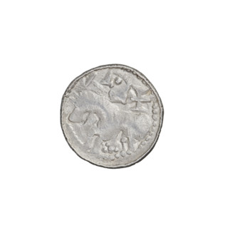 Denarius (princely type) of Boleslaw II the Bold (king of Poland, r. 1058–1079). Princely type coin