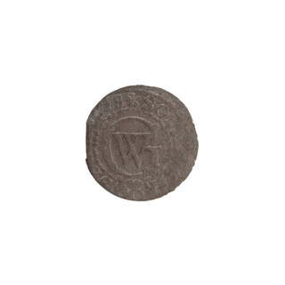 szelag; treasure; Pfahler, Ernest; Obv. Reverse illegible. Monogram composed of the letters GW. In
