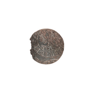 Szelag (coin), 1653. Obverse: Prussian eagle bearing on its chest a monogram composed of the
