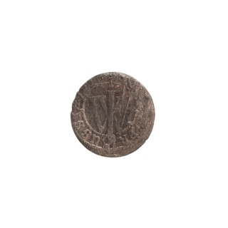 szelag; Obv.: Prussian eagle, on its chest a monogram composed of the letters IC; in the rim,
