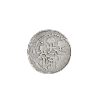 Denarius (royal type) of Boleslaw II the Bold (King of Poland, 1058–1079). Obverse: crowned bust of