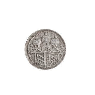 Denarius (royal type) of Boleslaw II the Bold (King of Poland; r. 1058–1079). Obverse: Crowned bust