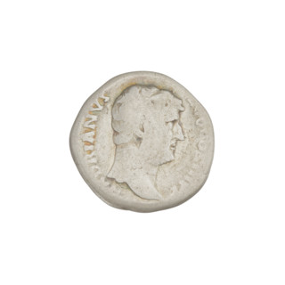 denarius, Hadrian (76–138; Roman emperor 117–138). Obverse: HADRIANVS AVG COS III PP — head of