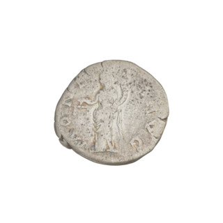 Denarius, Hadrian (76–138; Roman emperor 117–138). Coin featuring personification; laurel wreaths,