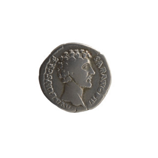 Denarius, Marcus Aurelius (121–180; Roman emperor 161–180), caesar 139–161; issuer: Antoninus Pius