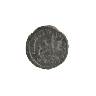 Denarius (unofficial), Dea Caelestis on a lion; Obv.: SEVERVS PIVS AVG — head of Septimius Severus