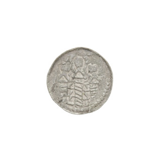 denarius (royal type), Boleslaw II the Bold (King of Poland; 1058–1079), royal type; obverse: