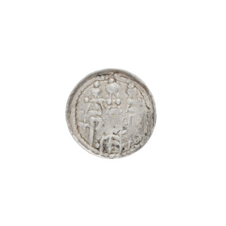 Denarius (royal type) of Boleslaw II the Bold (King of Poland, 1058–1079). Obverse: crowned bust of