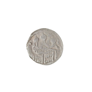 Denarius (royal type), Boleslaw II the Bold (King of Poland; 1058–1079). Obverse: crowned bust of