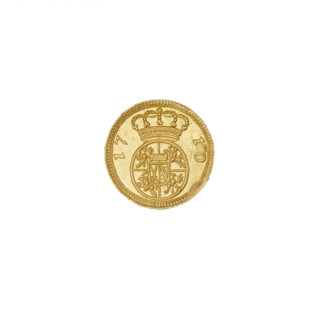 Trial coin (quarter-ducat), Augustus II the Strong (king of Poland; 1697–1706, 1709–1733), Augustus