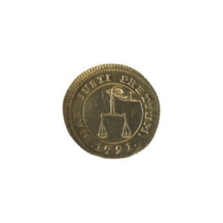 Weight for weighing ducats; maker: Brenn, Efraim (Minet Master; 1741–1792); associated with