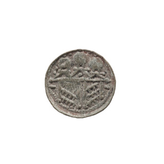 Denarius (royal type), Boleslaw II the Bold (king of Poland; 1058–1079). Obverse: Crowned bust of