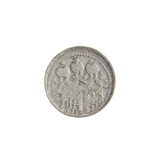 Denarius (royal type) of Boleslaw II the Bold (king of Poland; 1058–1079). Obverse: Crowned bust of