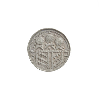 Denarius (royal type), Boleslaw II the Bold (king of Poland; reign 1058–1079). Obverse: Crowned