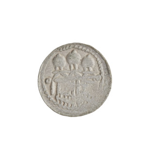 Denarius (royal type), Boleslaw II the Bold (king of Poland; 1058–1079). Obverse: Crowned bust of