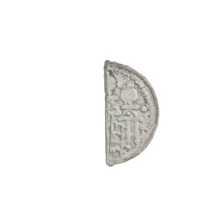 denarius (royal type), Boleslaw II the Bold (king of Poland; 1058–1079), crowned bust left holding