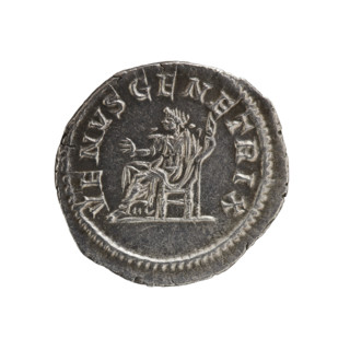 Denarius, Caracalla (188–217; Roman emperor 198–217), issuer: Julia Domna (c. 160–217; Roman