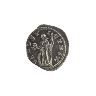 Denarius, Alexander Severus (208–235; Roman emperor 222–235). Obverse: IVLIA MA MAEA AVG — bust of
