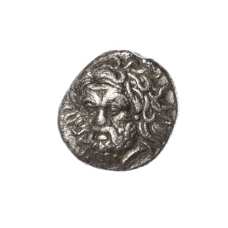 tetrobol, Pantikapaion, bull's head (iconographic), Satyr's head (iconographic), Black Sea, bulls,