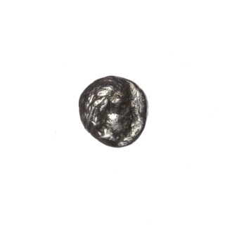 hemiobol, Pantikapaion, grains, lion protoma (iconographic), Satyr's head (iconographic), Satyr