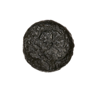 Bronze coin, Pantikapaion, beginning of 3rd century BC, Cimmerian Bosporus. Obverse: head of a