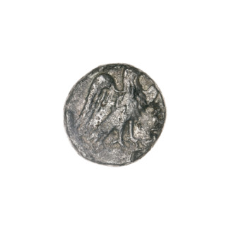 drachma, Pantikapaion, eagles, head of Apollo (iconographic), Black Sea, birds, Apollo (mythology),